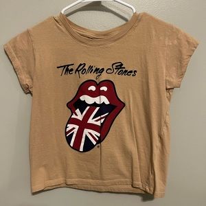 Rolling Stones Crop Top